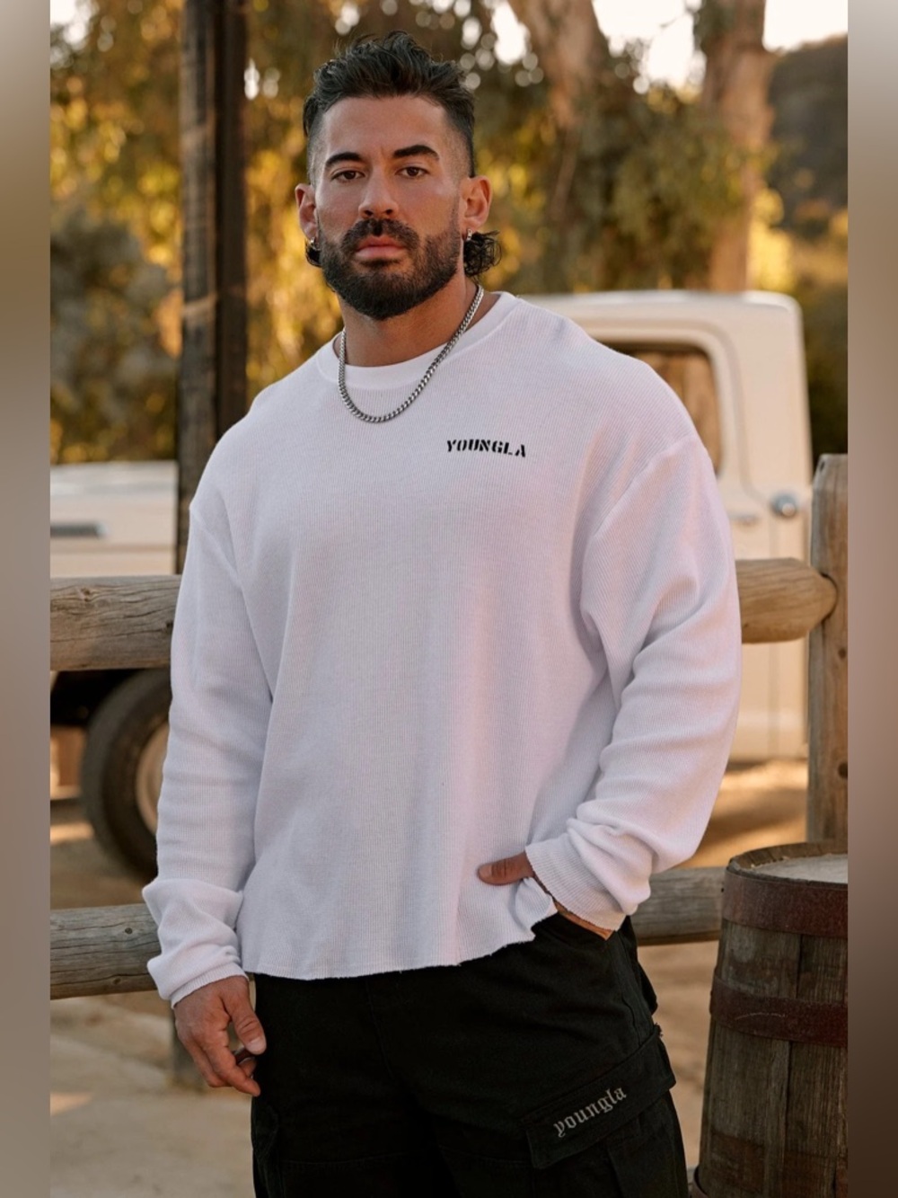 YOUNGLA CLASSIC THERMALS WHITE